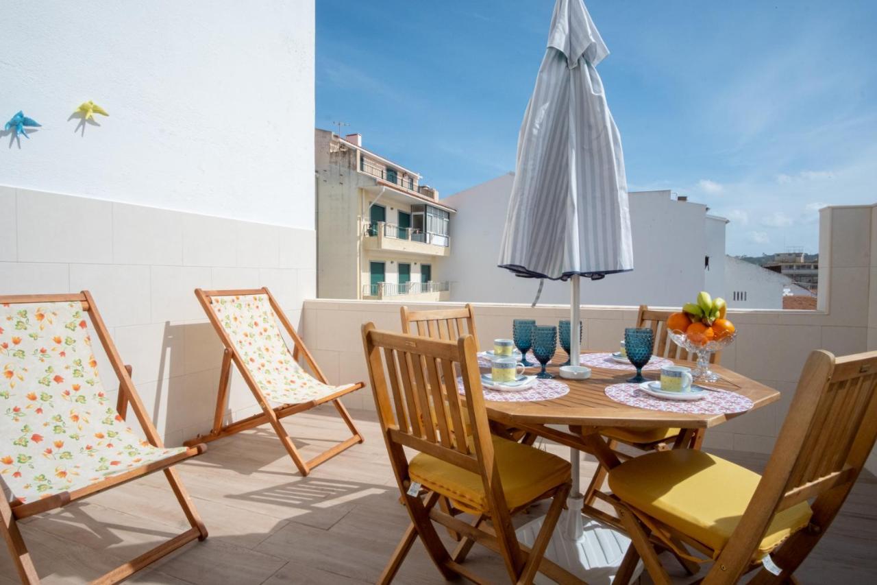 Olhos D'Agua - Penthouse Apartment นาซาเร ภายนอก รูปภาพ
